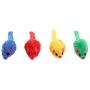 Okuna Outpost Cat Mice Toys, Colorful Mouse Rattles for Pets in 4 Colors (2 x 0.7 in, 60 Pieces)