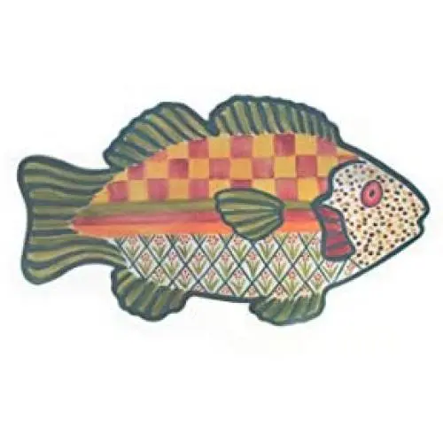 MacKenzie-Childs Freckle Fish Pet Placemat MacKenzie-Childs Freckle Fish Pet Placemat