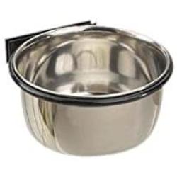 Pro Select Classic Stainless Steel Bolt On Coop Cup Bowls for Dogs - Five Sizes to Choose