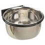 Pro Select Classic Stainless Steel Bolt On Coop Cup Bowls for Dogs - Five Sizes to Choose