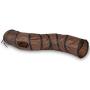 Dongdexiu Pet Supplies B18405 S-Shape Funny Pet Tunnel Cat Play Tunnel Foldable Cat Toys(Brown) Pet Toys