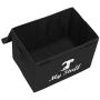 Morezi Dog Storage bin 15''x11''x10'' inch Heavy Duty Dog Toy Basket with lid - Collapsible Water Resistant Dog Toy bin for organizing Dog Toys and Stuff