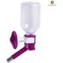 SunGrow Water Bottle, No Drip Dispenser Bottle, Secure Nozzle and Stainless Steel Drinking Head, Easy to Install in Cage or Crate, Refills Quickly, Keep Pets Hydrated