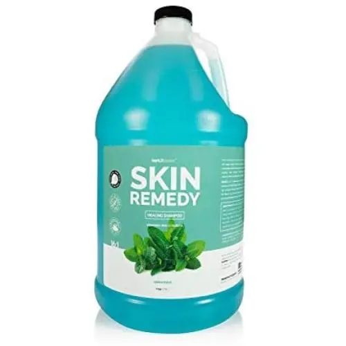 Bark 2 Basics Skin Remedy Dog Shampoo, 1 Gallon - Crafted with Red Algae Based CTAB, Alleviates Skin Irritations Naturally, Promotes Healing for Crusting, Scaling and Flaking Skin