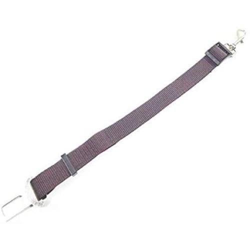 Pet Pet Dog Cat Car Seat Belt Adjustable Harness Seatbelt Lead Leash for Small Medium Dogs Travel Clip Safety Dog Leash 12 Color (Color : Brown)