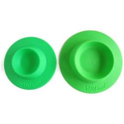 STAYbowl Tip-Proof Bowl for Guinea Pigs and Other Small Pets - Spring Green - Large 3/4 Cup Size New