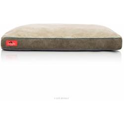 Brindle Shredded Memory Foam Dog Bed with Removable Washable Cover-Plush Orthopedic Pet Bed