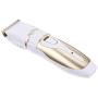 PBQWER Dog Grooming Clippers Kit Cordless Professional Low Noise Quiet Pet Clippers Rechargeable for Dogs Cats Hair Clippers Shaver Dogs Grooming Kit Set,White