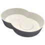 Highwave Lagoon Dog Dish, Small, White