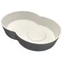 Highwave Lagoon Dog Dish, Small, White
