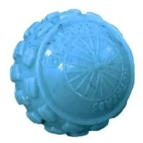 Cycle Dog High Roller Ball Dog Toy, Ecolast Post Consumer Recycled Material, Medium, Blue Cycle Dog High Roller Ball Dog Toy, Ecolast Post Consumer Recycled Material, Medium, Blue