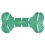 KONG - Squeezz Dental Bone - Unique Flexible Texture, Teeth and Gum Cleaning Dog Toy - for Medium/Large Dogs