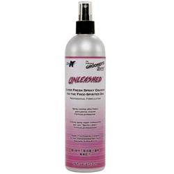 Groomers Edge Unleashed All-Natural Dog and Pet Cologne, 16 Ounce Spray Bottle