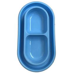 With You6688 Dog Pet Cat Bowl - Pet Dog Cat Food Water Feeding Double Anty Ants Bowl Colors May Vary