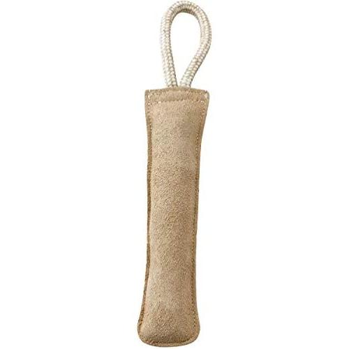 Ethical Pets Dura Fused Leather Retriever Dog Toy, 15-Inch