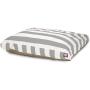 Majestic Pet Vertical Stripe Gray Medium Rectangle Pet Bed