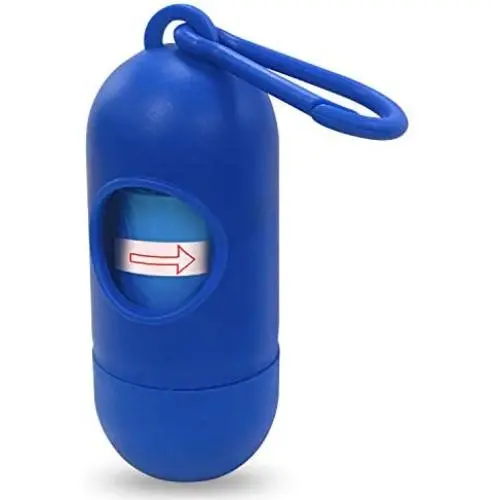 HaoDeng Poop Bag Dispenser - Includes 1 Roll (15 Bags) - Large, Earth-Friendly, Leak-Proof Pet Waste Bags