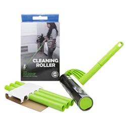 Leo Cleaning Roller with extendable Handle (with 25 Sheets) Pets Hair Remover & Household Cleaning Great for Dog and Cat Hair Cleaning and Removal