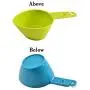 YhwangX Pet Food Scoops 4 Sizes Multi-purpose Plastic Measuring Cup Multicolor Utility Scoops Set for Dog Cat Food Set of 4 YhwangX Pet Food Scoops 4 Sizes Multi-purpose Plastic Measuring Cup Multicolor Utility Scoops Set for Dog Cat Food Set of 4