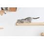 MYZOO Cylinder (Replacement), Cat Scratcher, Scratching Post, Wall-Mounted Cat Shelf, Floating Cat Shelves, Non-Slip Floor Standing, Made of Nature Sisal Rope, No Messy Shavings