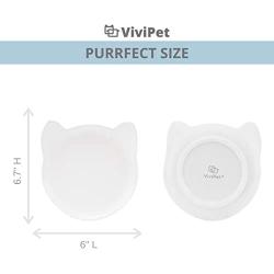 ViviPet | Kitty Plates in Pastel Color for The cat Lovers