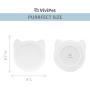 ViviPet | Kitty Plates in Pastel Color for The cat Lovers