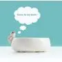 DotPet Cat Feeding Bowls, Ceramics Single Food Feeding Bowl for Cats/Dogs, Non-Slip Anti-Spill Ceramics Single Dish or Water Feeder Bowl DotPet Cat Feeding Bowls, Ceramics Single Food Feeding Bowl for Cats/Dogs, Non-Slip Anti-Spill Ceramics Single Dish or Water Feeder Bowl