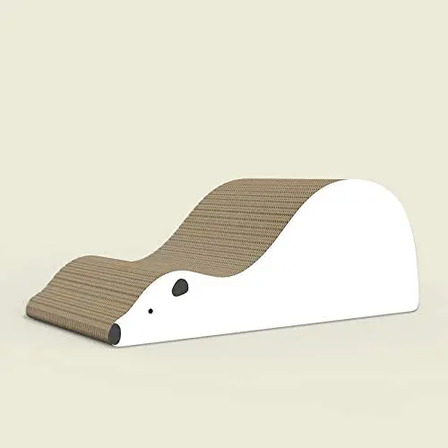 Honey Care Premium Cat Scratcher, Crocodile Shaped Corrugated Cardboard Honey Care Premium Cat Scratcher, Crocodile Shaped Corrugated Cardboard
