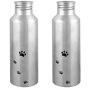 Iconic Pet Handy Stainless Steel Pet Travel 750 ml Water Bottle with Drinking Bowl