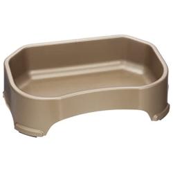 Neater Pet Brands Big Bowl - Extra Large Water Bowl for Dogs (1.25 Gallon Capacity) - Huge Over Size Pet Bowl - Champagne