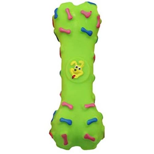 Pet Supplies Bone Shape Plastic Pet Toys with Whistle for Dogs/Cats, Random Color Delivery Pet Toys