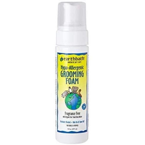 Earthbath Hypo-Allergenic Waterless Grooming Foam for Dogs