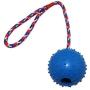 ljfjf Pet Molar Rod, Rubber Ball, Molar, Bite Resistant, Drawstring, Solid Bouncy Ball, Pet Toy 7cm (Color : -)