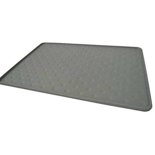 PetFusion ToughGrip Large Plus Dog Food Mat [Just The Right Size Before Getting Too Big @ 27x17]. Waterproof, Extra Tough FDA Grade Silicone