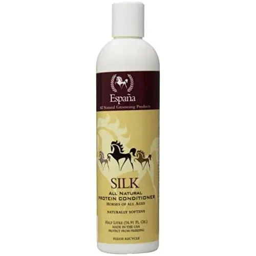 Espana Silk ESP1015E Specially Formulated Silk Protein Conditioner for Horses, 16.91-Ounce Espana Silk ESP1015E Specially Formulated Silk Protein Conditioner for Horses, 16.91-Ounce