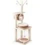 S-Lifeeling Cat Tree Cat Climbing Frame Sisal Small Cat Scratching Column Cat Tower Cat Litter Cat Jumping Platform Rattan Mat Cat Scratching Board
