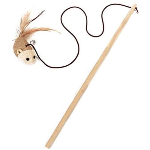 Jia Xing Pet Toy Cat Toy Funny Cat Stick Funny Cat Kitten Mouse Pet Cat Supplies Funny Cat Artifact (2 Optional). Dog Toys for Medium Dogs