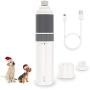 LAIKA Dog Nail Grinder Super Quiet Portable Electric Dog Nail Drill, Stepless Speed Regulation with 20h Working Time; Professional Painless Pet Paw Clipper Trimmer for Medium & Small Dogs and Cats