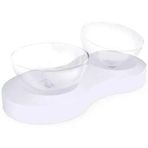Kinghouse Double-Layer Dog Bowl and Cat Bowl,20-Degree Tilt and Durable Elevated Frame,Easy to Clean and Friendly Material,Best for Dog and Cat. Kinghouse Double-Layer Dog Bowl and Cat Bowl,20-Degree Tilt and Durable Elevated Frame,Easy to Clean and Friendly Material,Best for Dog and Cat.