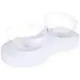 Kinghouse Double-Layer Dog Bowl and Cat Bowl,20-Degree Tilt and Durable Elevated Frame,Easy to Clean and Friendly Material,Best for Dog and Cat. Kinghouse Double-Layer Dog Bowl and Cat Bowl,20-Degree Tilt and Durable Elevated Frame,Easy to Clean and Friendly Material,Best for Dog and Cat.