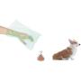 PawsMark Biodegradable Colorful Unscented Pet Waste Bags with Dispenser and Leash Clip, Unscented Dog Poop Bags, 19 Refill Rolls, 380 Bag Count, Multicolor, QI003802