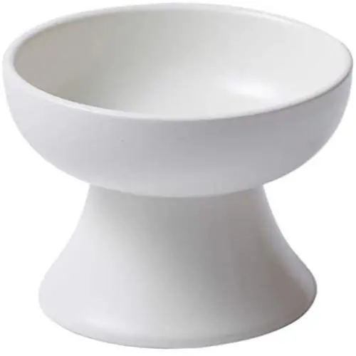 nyagomi Raised Cat Food Bowl Elevated Cat Bowl MINO Ceramics Made in Japan for Cats and Small Dogs nyagomi Raised Cat Food Bowl Elevated Cat Bowl MINO Ceramics Made in Japan for Cats and Small Dogs