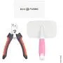 ECO-FUSED Slicker Brush and Nail Clippers for Dogs, Cats and Other Pets - Essential Animal Grooming/Claw Care Tools - Ideal Trimmers to Clip Thick Nails ECO-FUSED Slicker Brush and Nail Clippers for Dogs, Cats and Other Pets - Essential Animal Grooming/Claw Care Tools - Ideal Trimmers to Clip Thick Nails