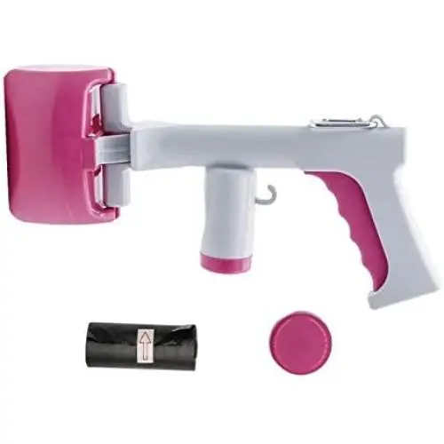 Dog Pooper Scooper with Replaceable Bags/Dispenser Pooper Bags/No Touch/Light Weight to Carry Out/Convenient of Dogs/Durable and Non-Breakable (Blue)… (Pink) Dog Pooper Scooper with Replaceable Bags/Dispenser Pooper Bags/No Touch/Light Weight to Carry Out/Convenient of Dogs/Durable and Non-Breakable (Blue)… (Pink)