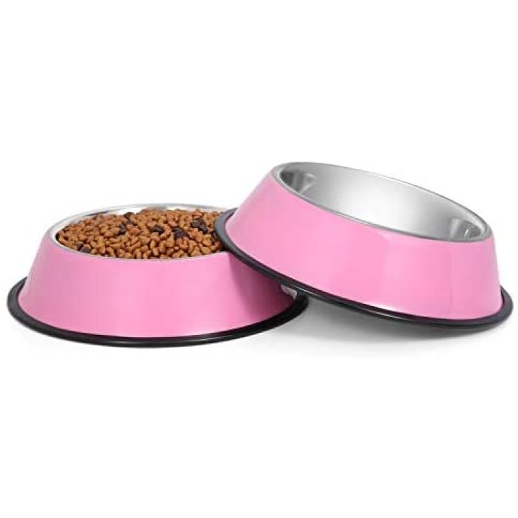 Stainless Steel Dog Bowls (2 Pack)