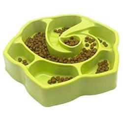Pet Bowl Slow Feeding Food Bowls No Chock Eating Feed Plastic Fun Feeder Dog Bowl