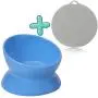 Super Design Ceramics Raised Cat Bowl, Slanted Cat Dish for Food, Stress Free Angled Elevated Cat Bowl, Less Regurgitating and Vomiting, Can Place Can Super Design Ceramics Raised Cat Bowl, Slanted Cat Dish for Food, Stress Free Angled Elevated Cat Bowl, Less Regurgitating and Vomiting, Can Place Can