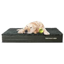 The Dog’s Bed Orthopedic Dog Bed, Premium Memory Foam S-XXXL, Waterproof, Dog Pain Relief for Arthritis, Hip & Elbow Dysplasia, Post Surgery, Lameness, Senior Supportive, Calming Bed, Washable Cover