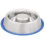Fuzzy Puppy Pet Products Slow Feed Dish with Non-Slip Silicon Bonded Rubber Ring