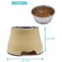 Elevated Dog Bowl Raised Dog Feeder for Food and Water for Dog No More Than 50 pounds